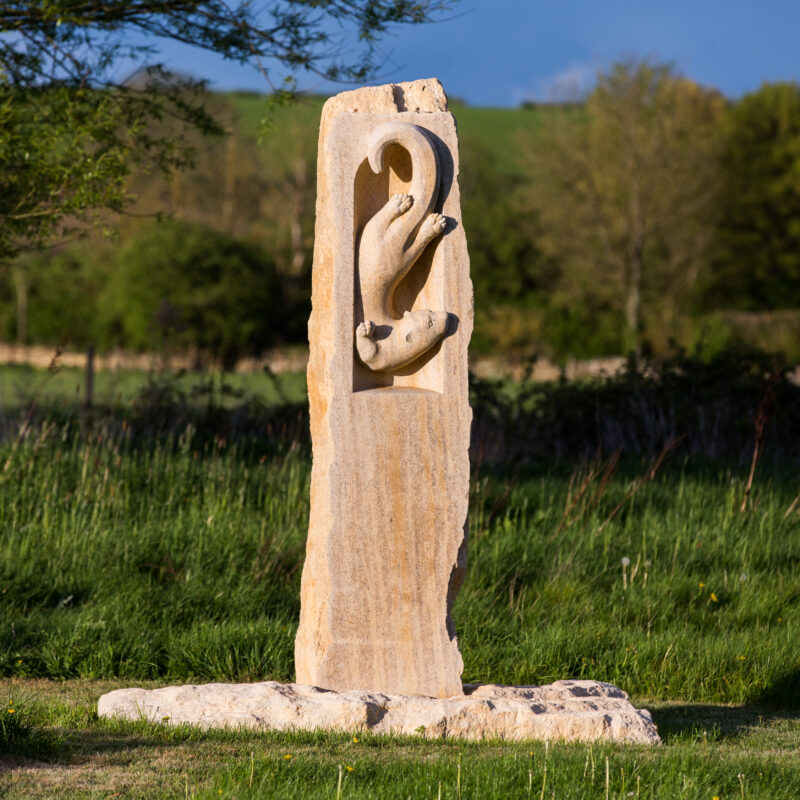 Otter Standing Stone image